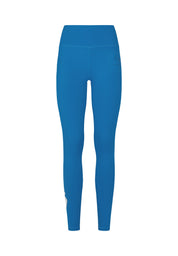 Performance Full Length High Waisted Leggings-Sapphire Blue