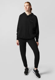 Essential Oversized Hoodie - Black