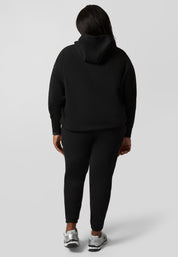 Essential Oversized Hoodie - Black