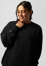 Essential Oversized Sweatshirt - Black