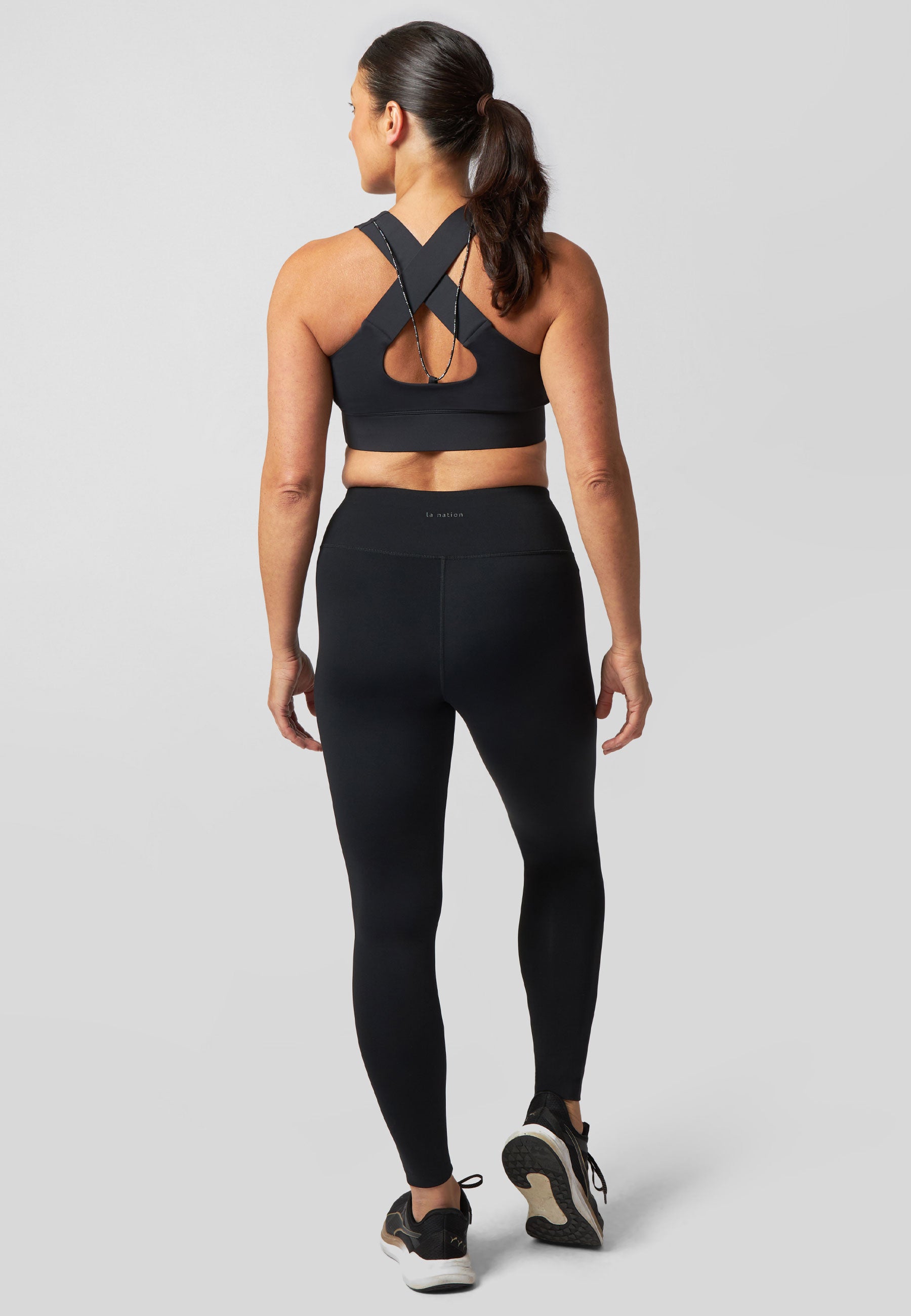 Everyday High Waisted Leggings Black - Main Image