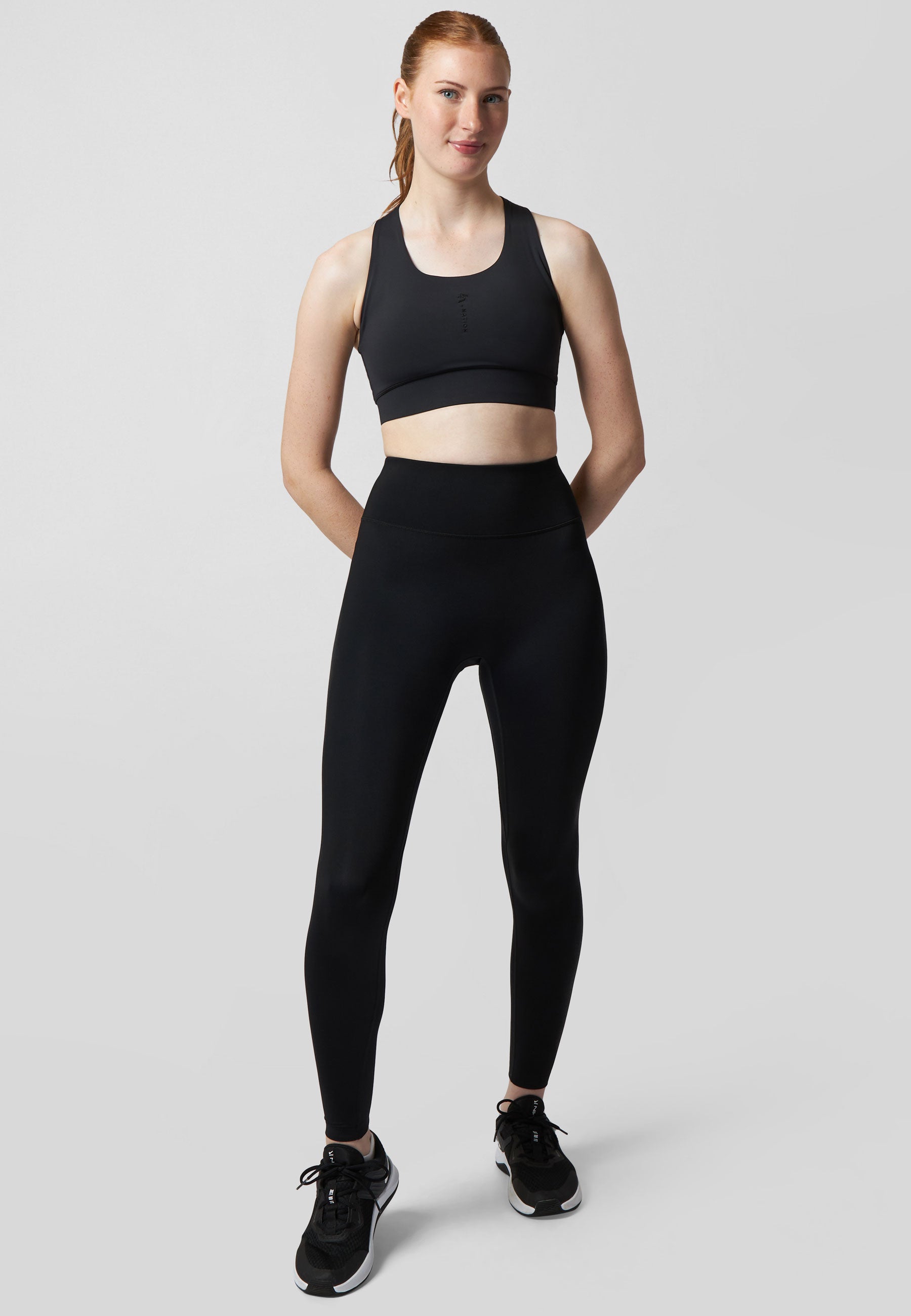 Everyday High Waisted Leggings - Black