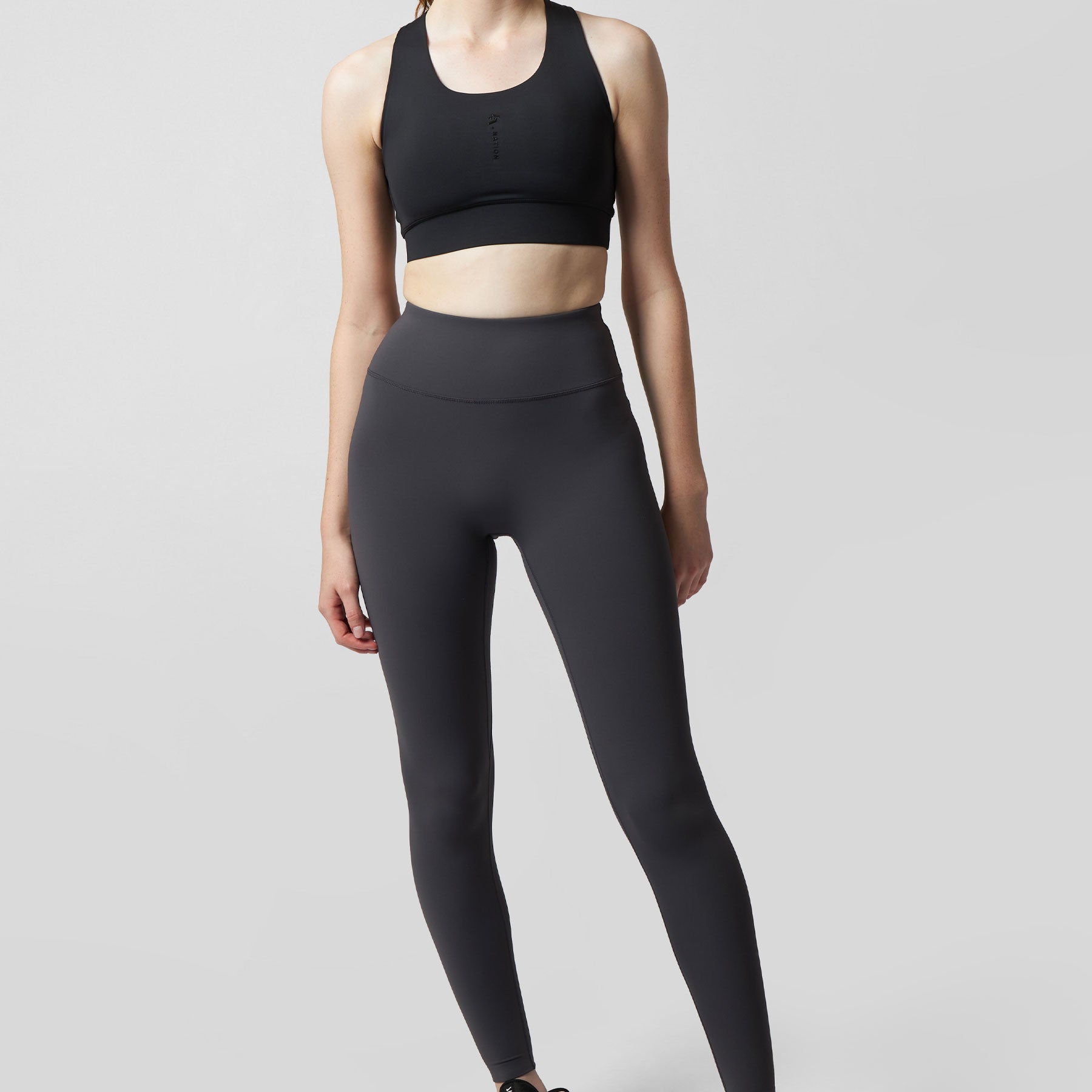 Everyday High Waisted Leggings - Charcoal