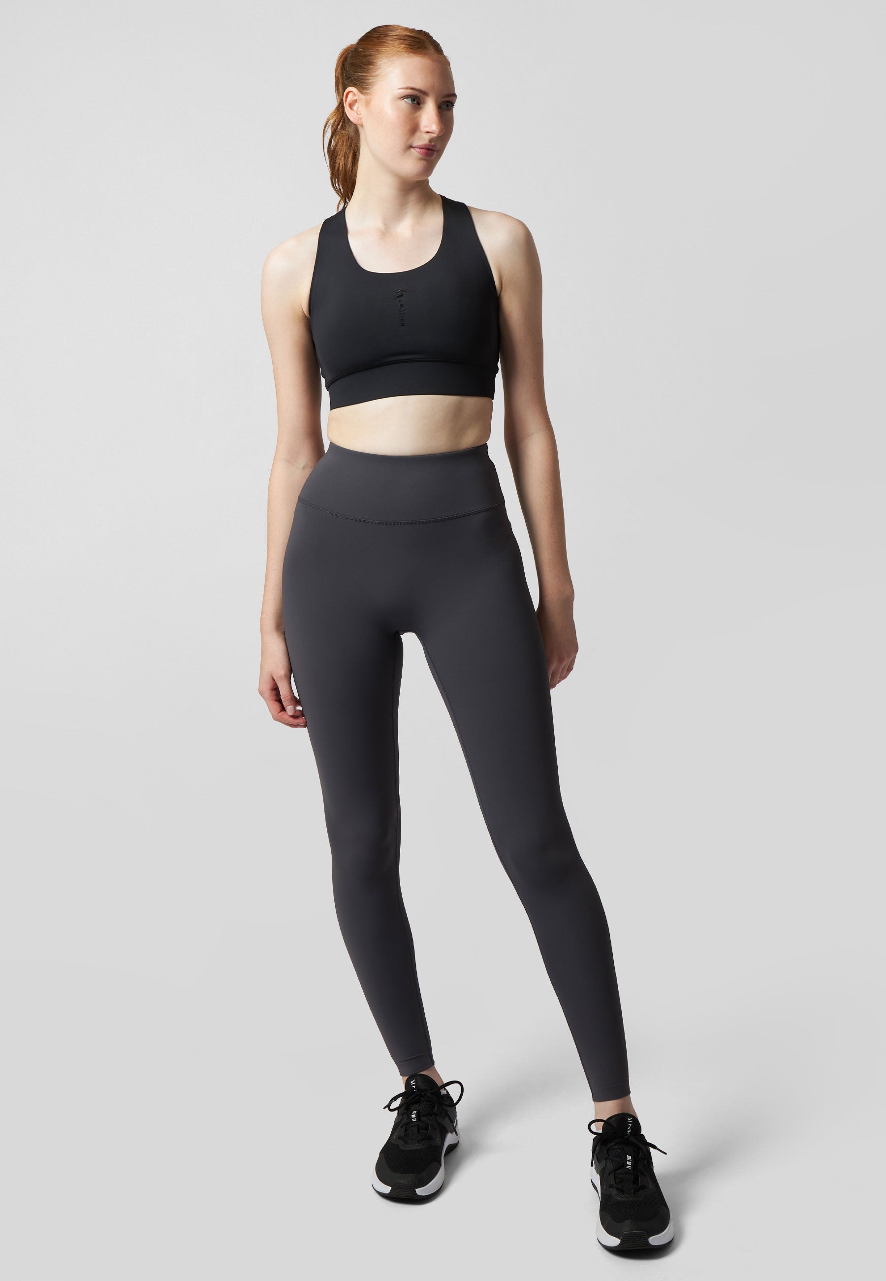 Everyday High Waisted Leggings - Charcoal