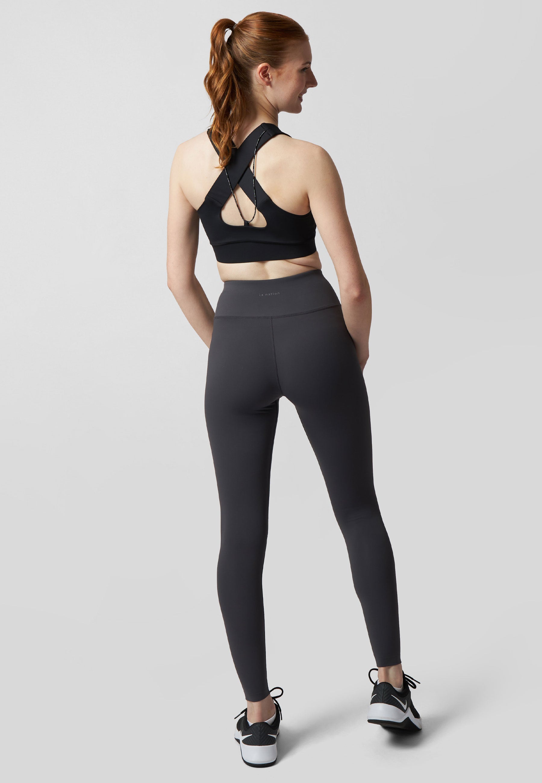 Charcoal gym fashion leggings