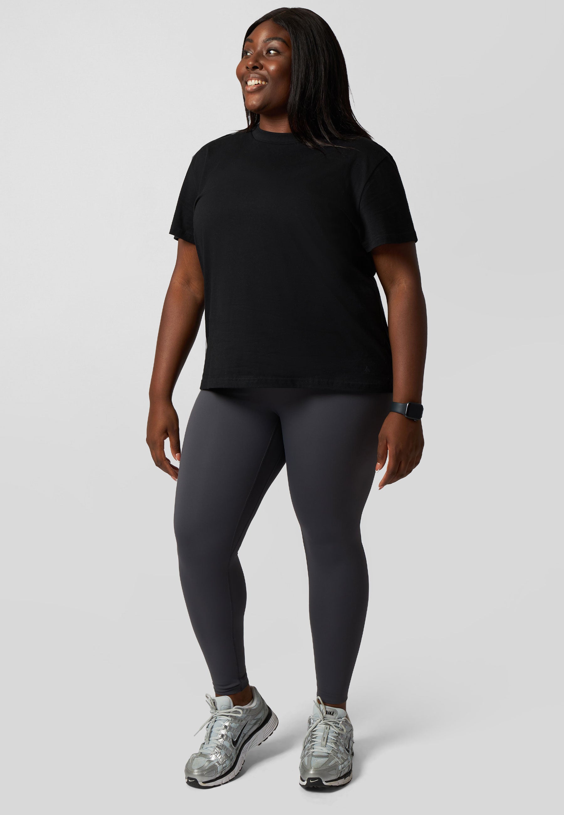 Everyday High Waisted Leggings - Charcoal