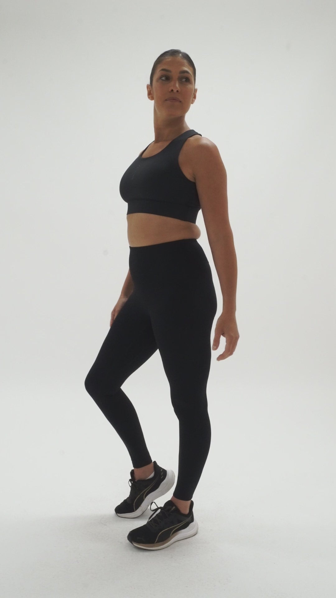 Everyday High Waisted Leggings - Black