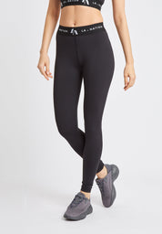 Signature High Waisted Leggings Multi-Pack: Black & Green