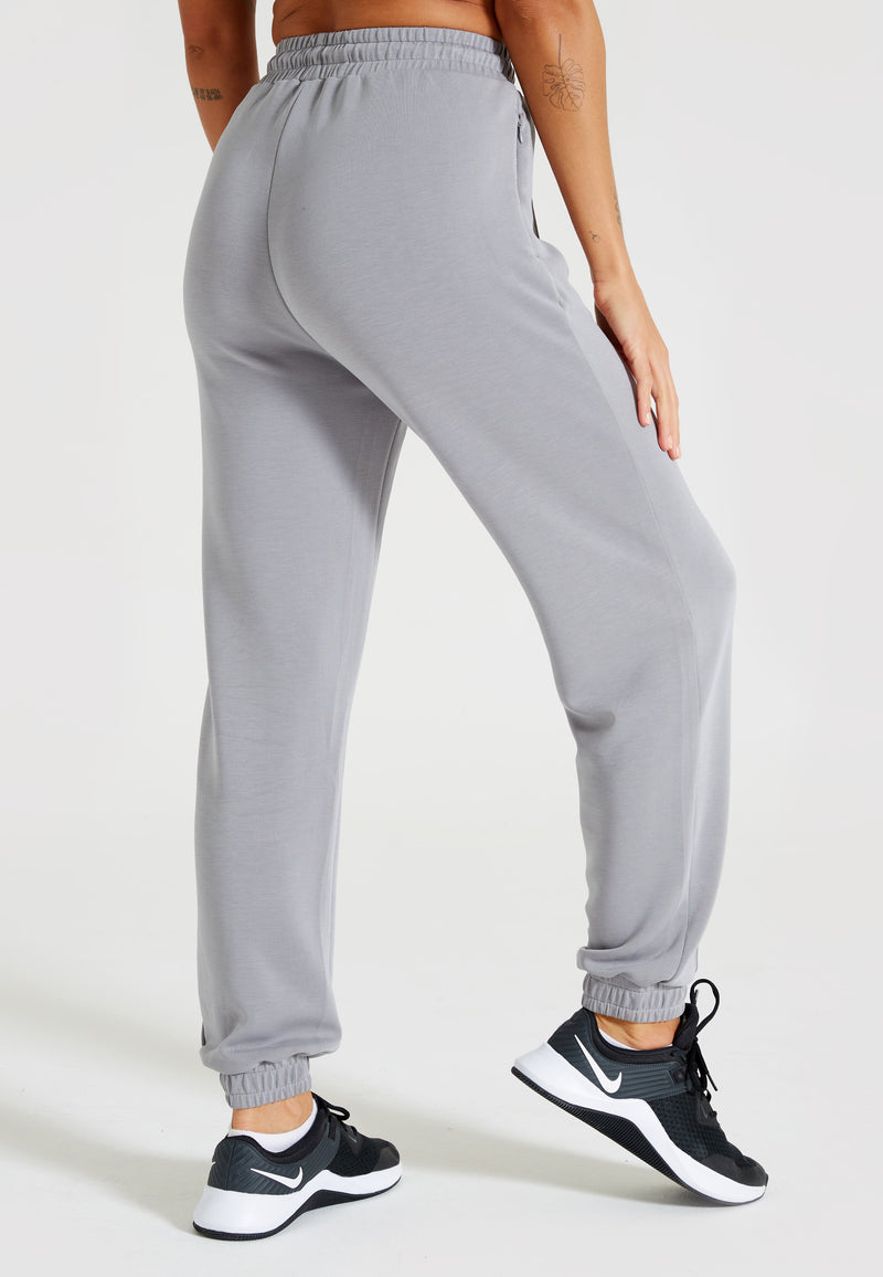 Womens cuffed 2024 grey joggers