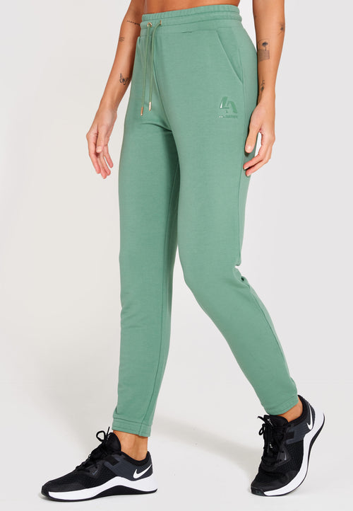 Vibe Slim Fit Sage Green Jog Pant - LA Nation Women's Activewear