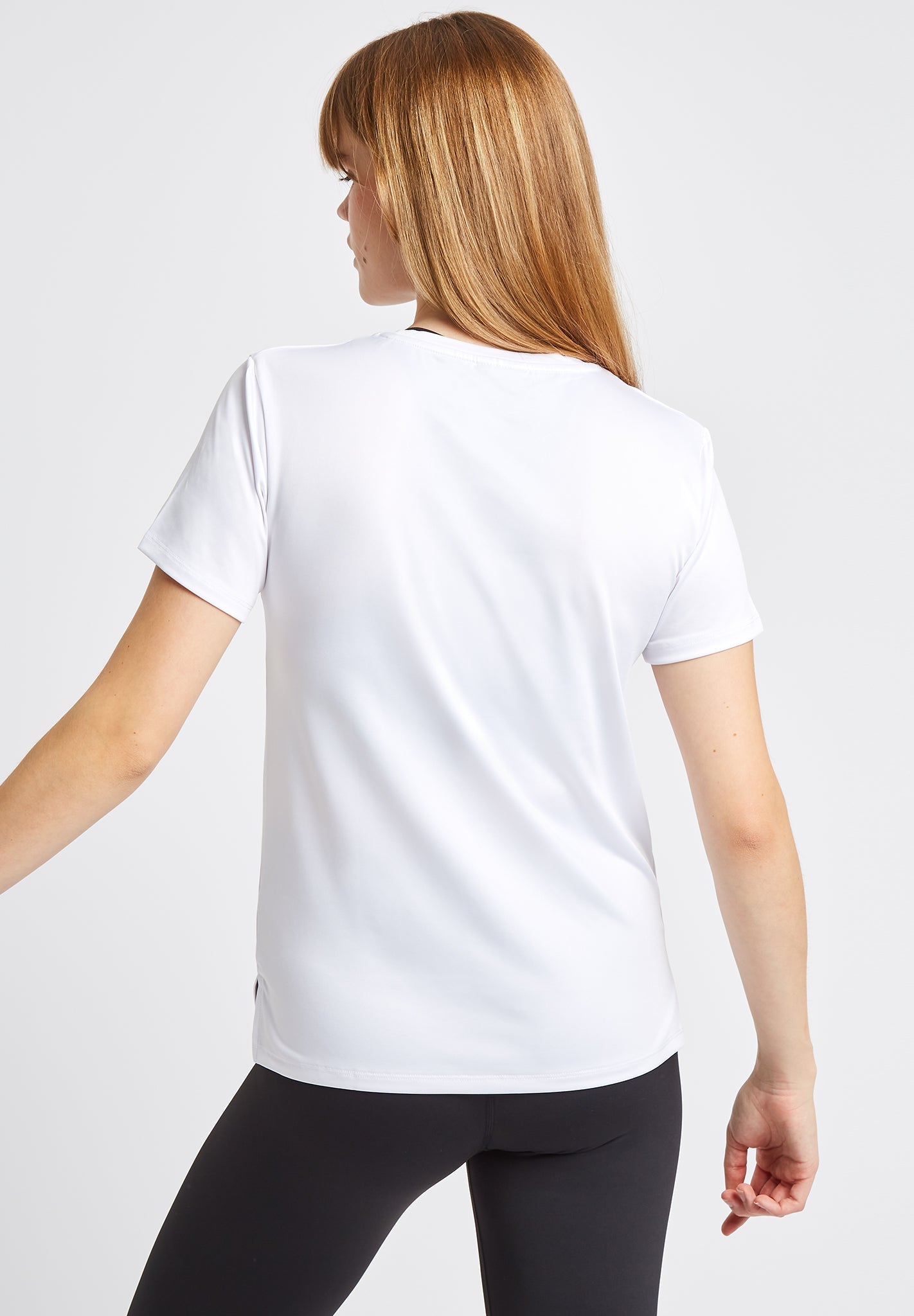 Core Graphic T-Shirt-White