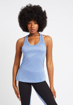 Long blue vest discount