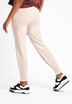 Lux Cuffed Jogger-pink - LA Nation Activewear