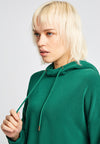 Lux Relaxed Hoodie-Green - LA Nation Activewear