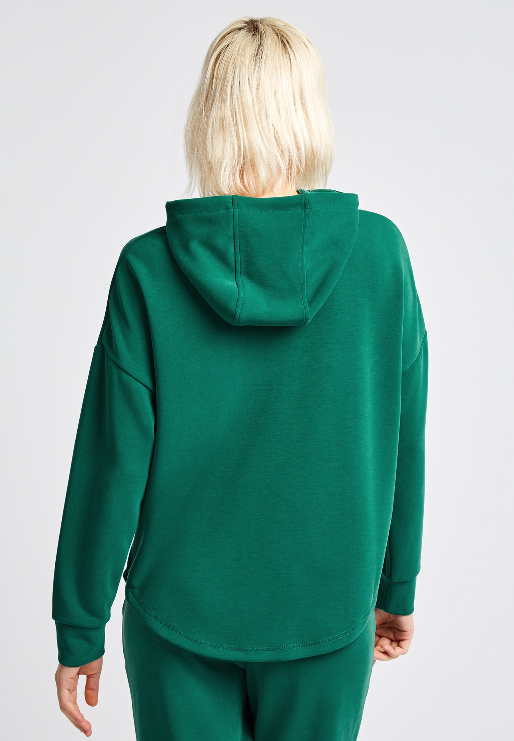 Lux Relaxed Hoodie-Green