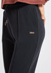 Lux Wide Leg Trousers-Black - LA Nation Activewear