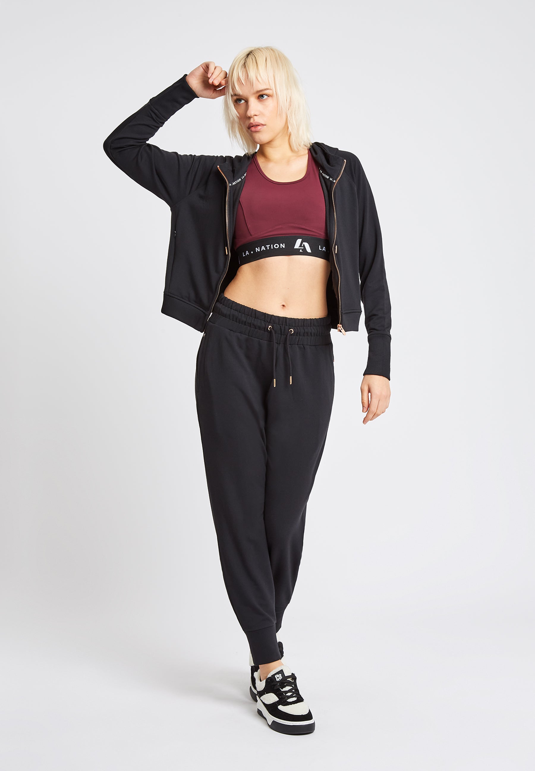 La fitness hoodie hot sale