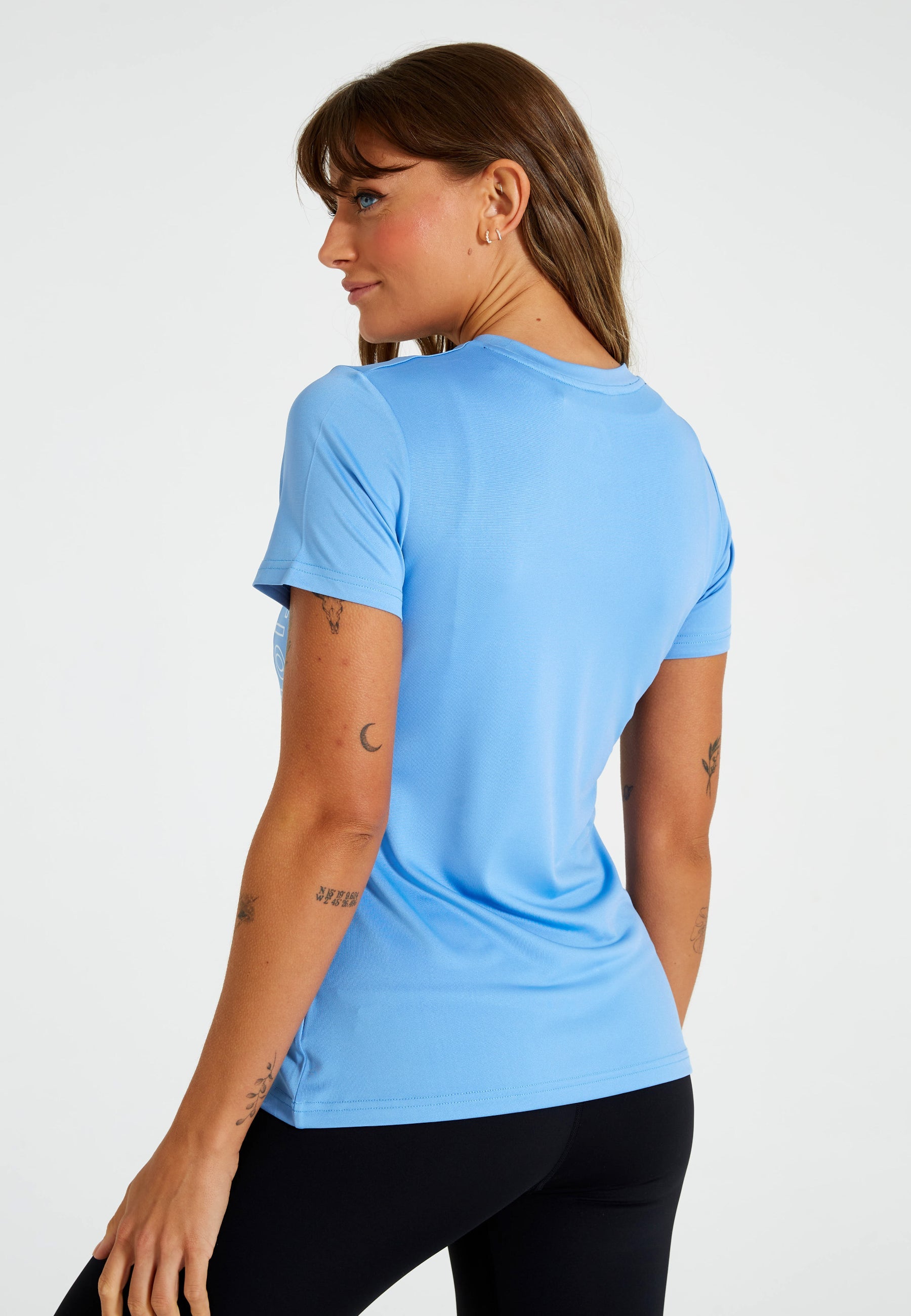 Performance Short Sleeve T-Shirt-Powder Blue