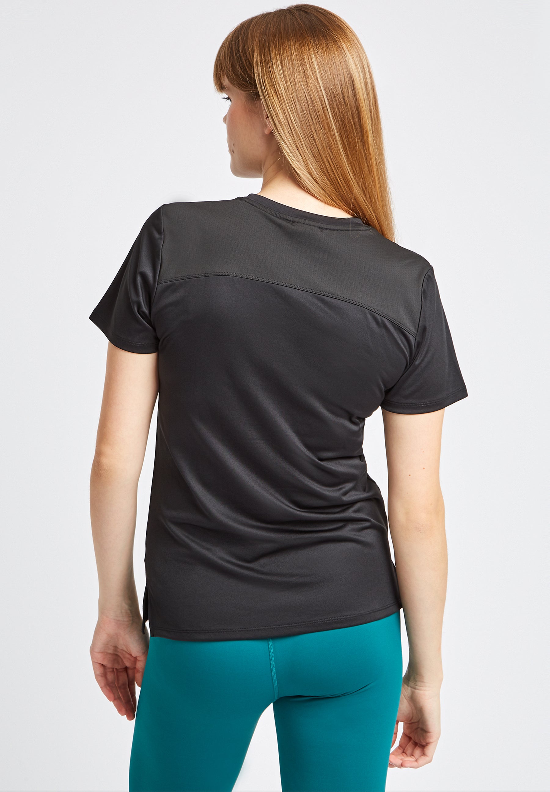 Performance Short Sleeve Sports T-Shirt-Black