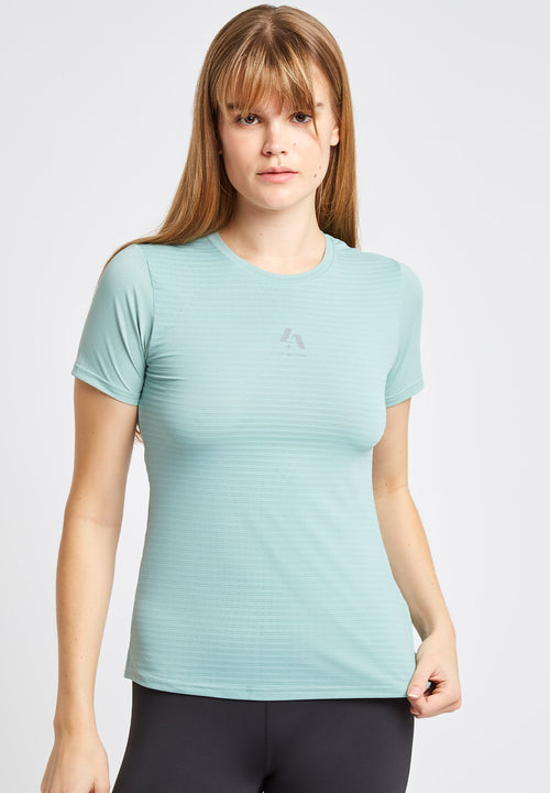 Slim Fit T-Shirt-Green - LA Nation Activewear