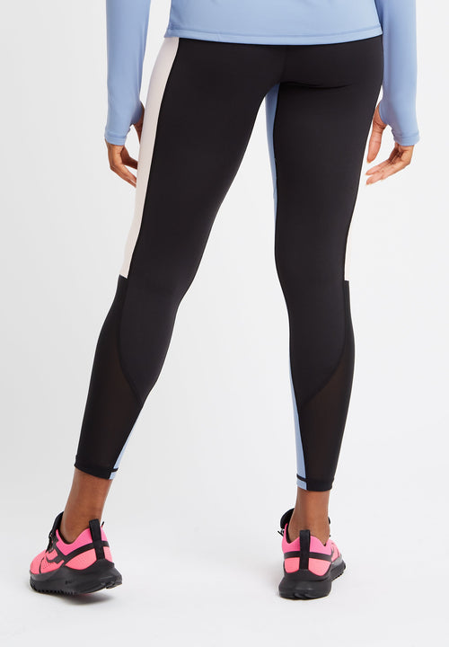 Ultra High Waisted Contrast Legging-Black - LA Nation Activewear