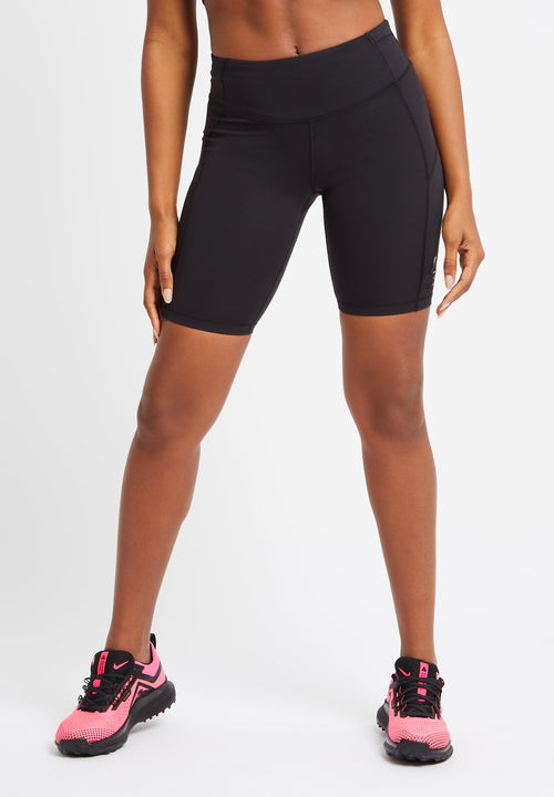 Ultra High Waisted Cycling Shorts-Black - LA Nation Activewear