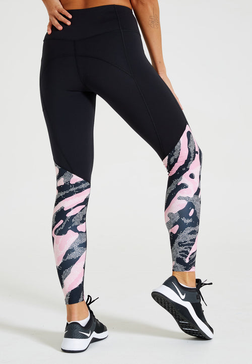 Nike Women's Leg-A-See Futura Desert Berry/White HW Leggings (DB3903-614) M  & L